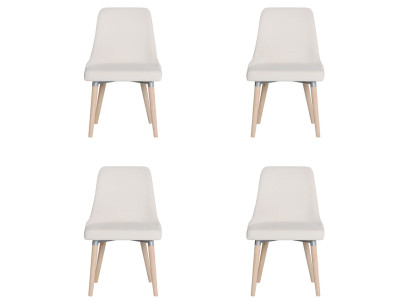 4x Design Upholstery Seat Chairs Chair See Suite Lounge Armchair Club Set